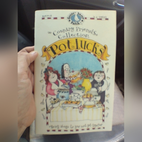 The Country Friends Collection: Potlucks Cookbook Recipes Gooseberry Patch - Picture 1 of 1
